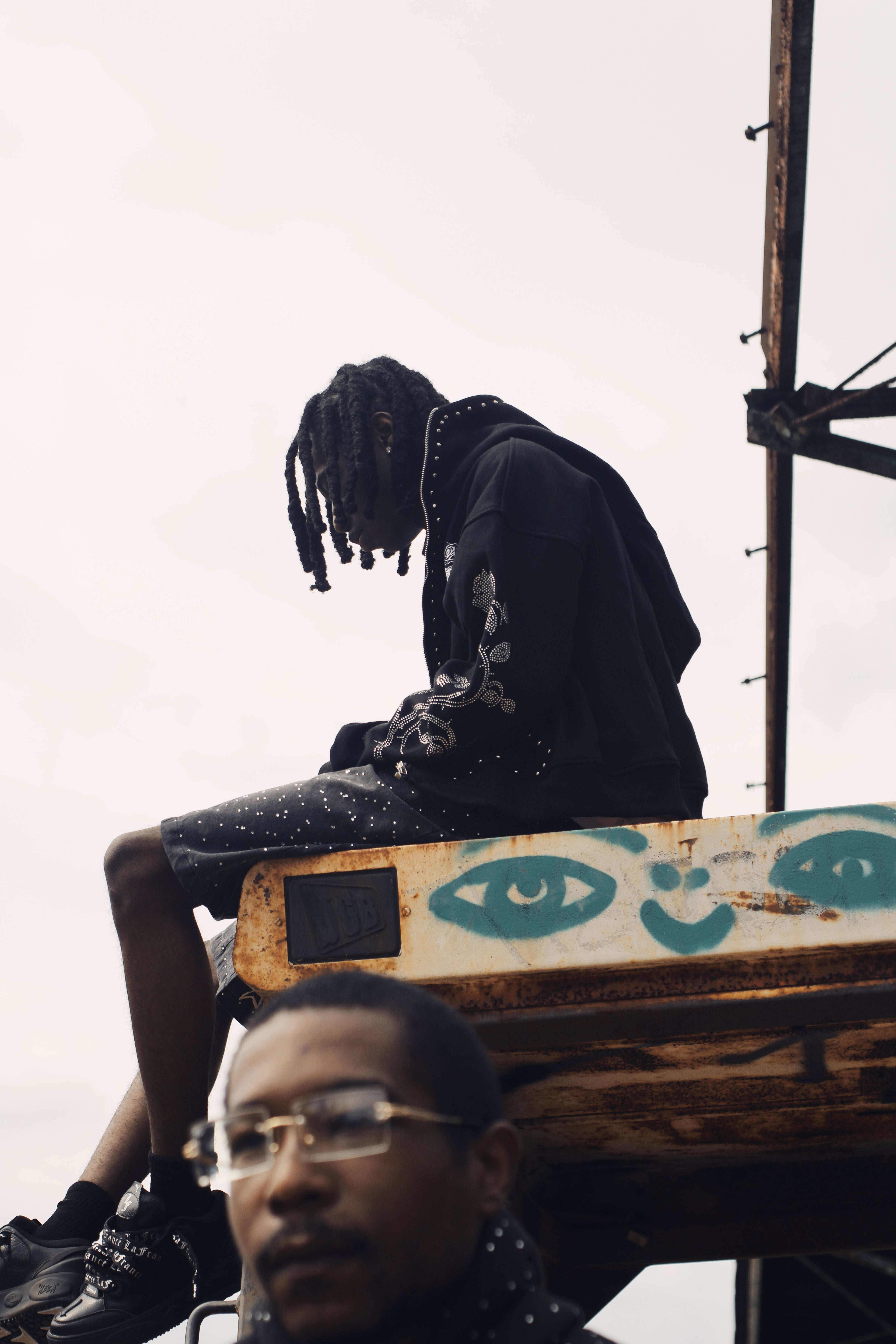 Concrete Rose Hoodie