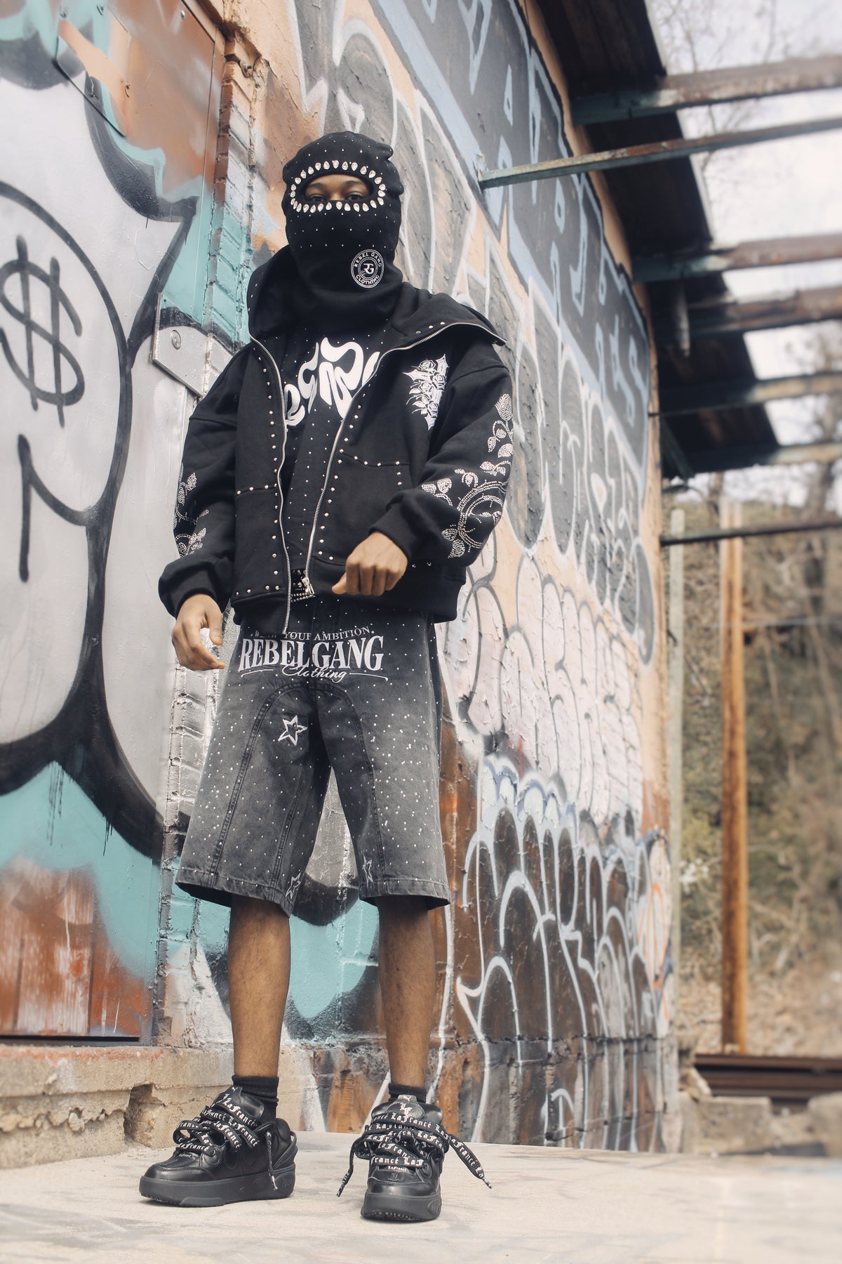 Concrete Rose Hoodie