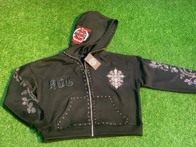 Concrete Rose Hoodie